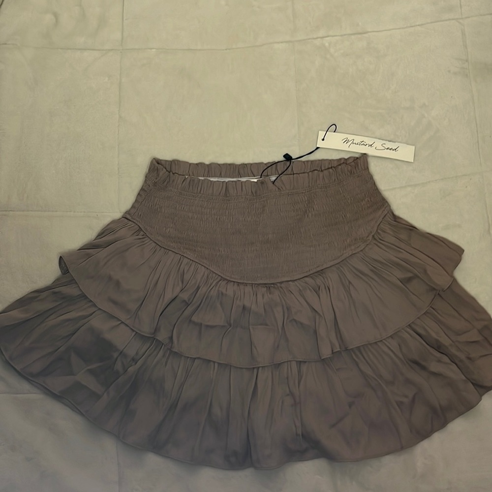Mustard seed skirt
